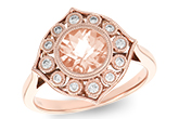 A242-76844: LDS RG .90 MORGANITE 1.05 TW