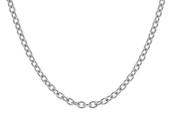 A328-25035: CABLE CHAIN (18IN, 1.3MM, 14KT, LOBSTER CLASP)