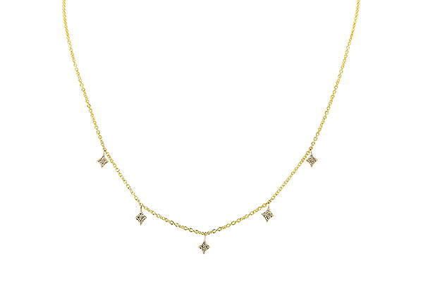 A328-25962: NECKLACE .19 TW (18")