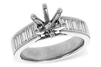 A329-09608: LDS SEMI DIA RG .50 TW BAGUETTES