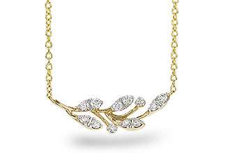 A329-12280: NECKLACE .32 TW (18")