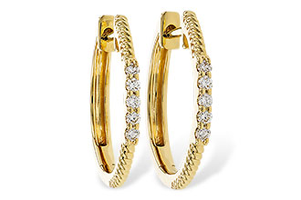 A329-14162: EARRINGS .11 TW