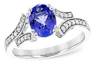 B244-61453: LDS RG 1.15 TANZANITE 1.30 TGW