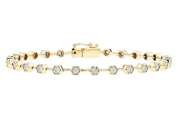 B328-21380: BRACELET .50 TW
