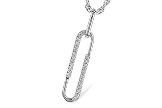 B328-24117: NECKLACE .14 TW