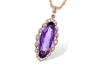 C244-62289: NECK 3.60 AMETHYST 3.74 TGW