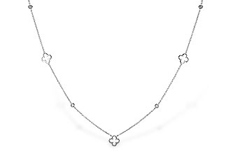 C329-11417: NECKLACE .20 TW (18")