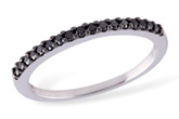 D239-16889: LDS WED RG .16 TW BLACK DIAS