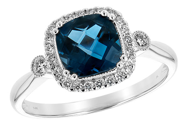 D243-65026: LDS RG 1.62 LONDON BLUE TOPAZ 1.78 TGW (7MM LBT)
