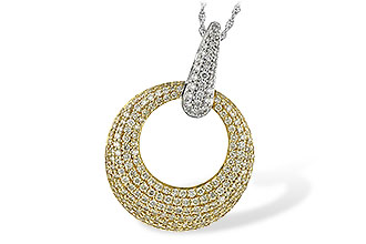 D243-66898: NECK 1.64 YELLOW DIAS 1.90 TW