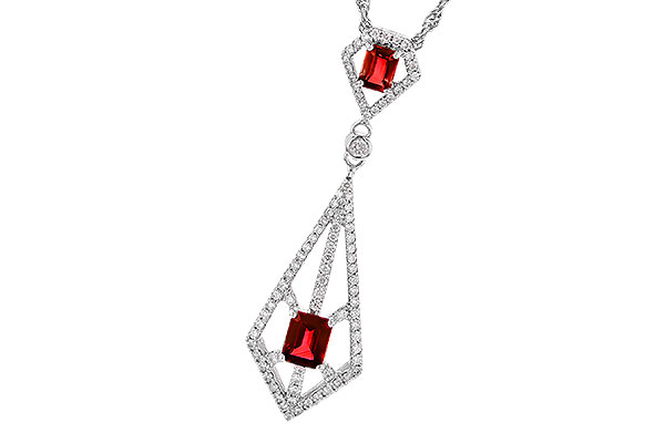 D327-31426: NECK .63 TW RUBY .93 TGW