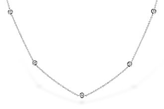D327-33235: NECK 1.00 TW 18" 9 STATIONS OF 2 DIA (BOTH SIDES)