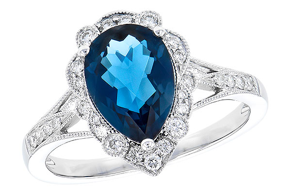 D327-34171: LDS RG 2.25 LONDON BLUE TOPAZ 2.47 TGW (10x7 PS)