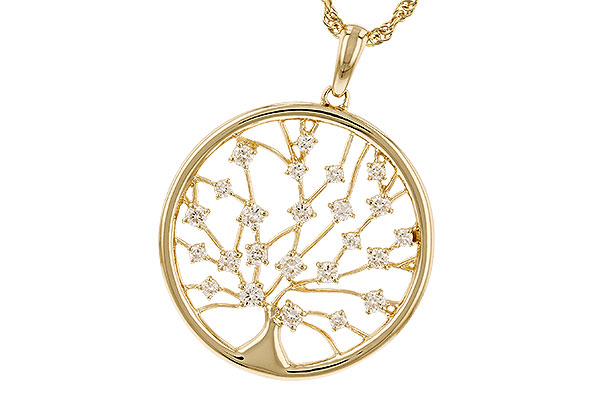 D328-23207: NECKLACE .32 TW