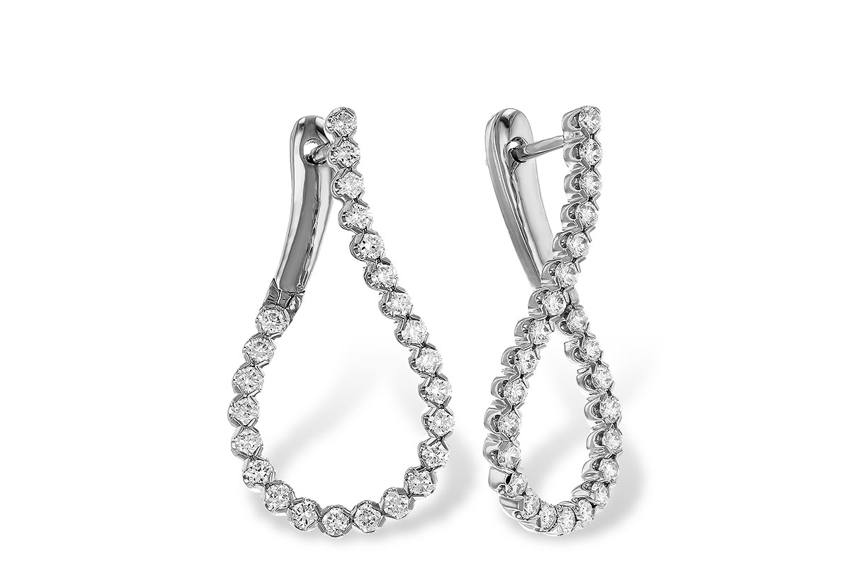 D329-15962: EARRINGS 1.00 TW