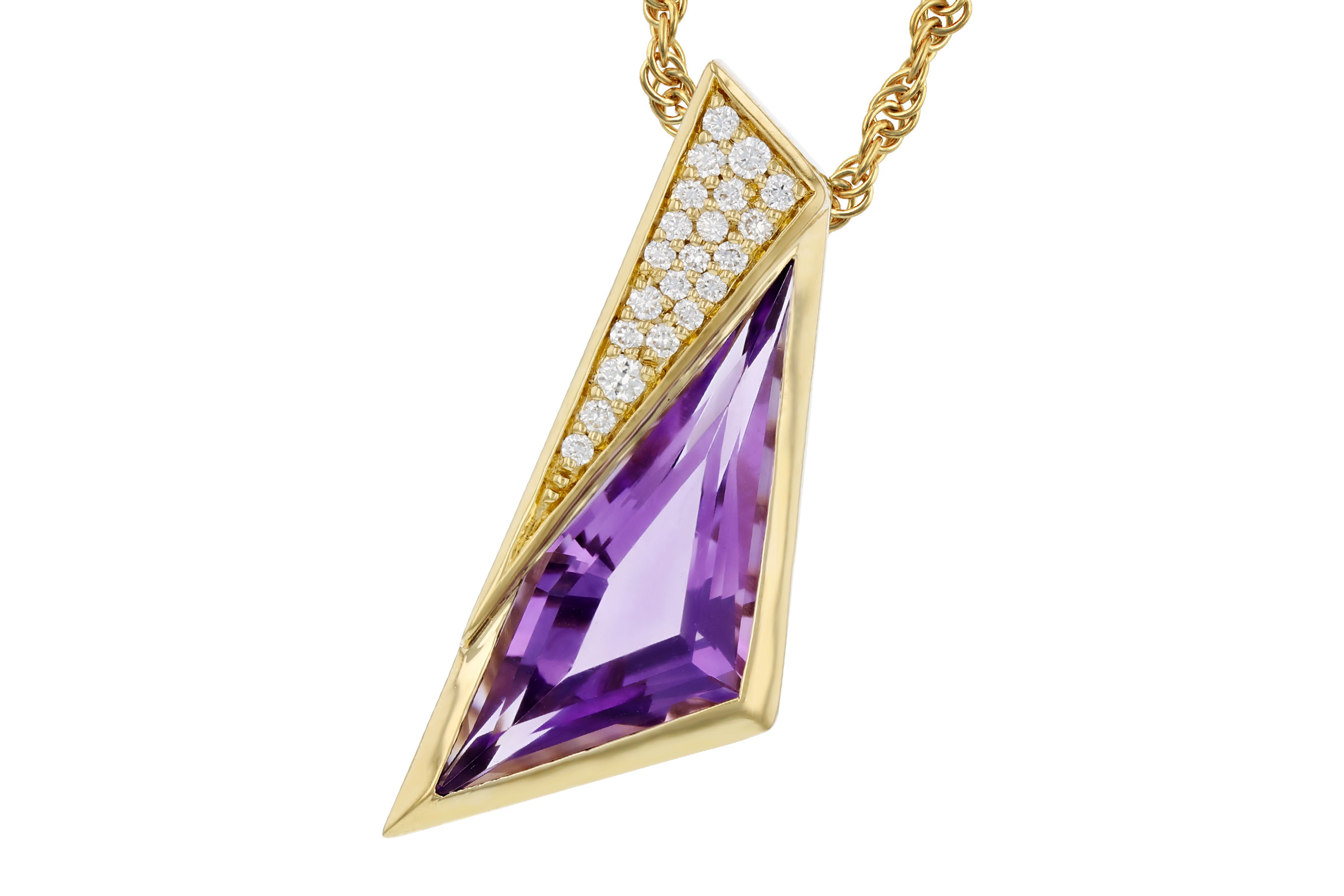 D330-02335: NECKLACE 2.24 AMETHYST 2.33 TGW