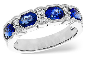 E243-72353: LDS WED RG 1.72 SAPPHIRE 1.90 TGW (5x4MM SAPP)