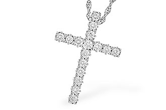 E328-18680: NECKLACE .50 TW