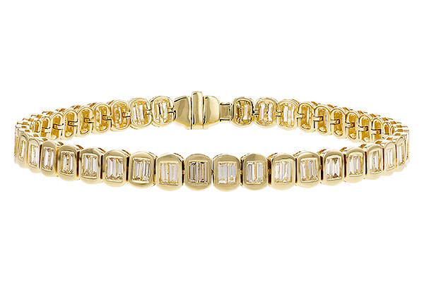 E329-09616: BRACELET 2.30 TW BAGUETTE (7")