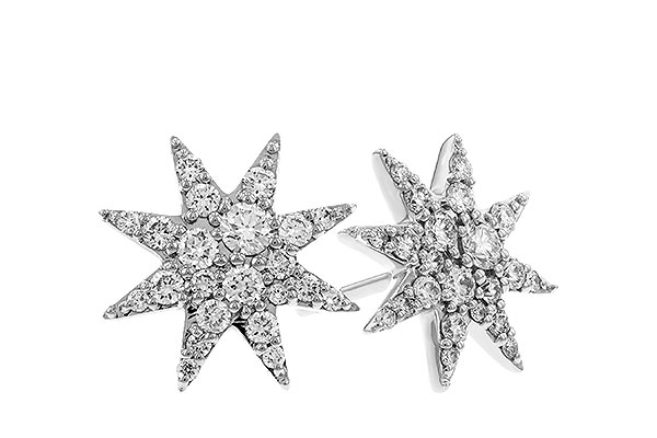 E329-15944: EARRINGS .50 TW