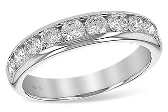F147-33244: LDS WED RG 1.00 TW (10 STONES)