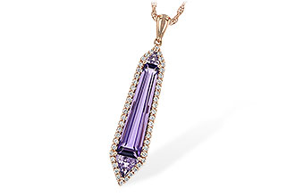 F243-65089: NECK 2.62 AMETHYST 2.85 TGW