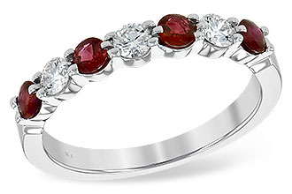 F243-70507: LDS WED RG .48 RUBY .78 TGW