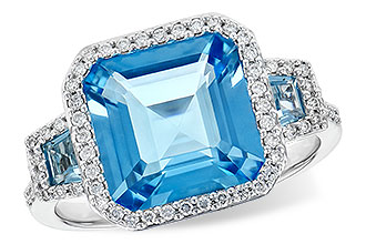 F244-62325: LDS RG 4.40 TW BLUE TOPAZ 4.60 TGW