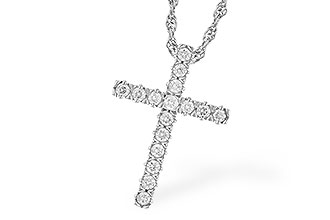 F328-18680: NECKLACE .25 TW