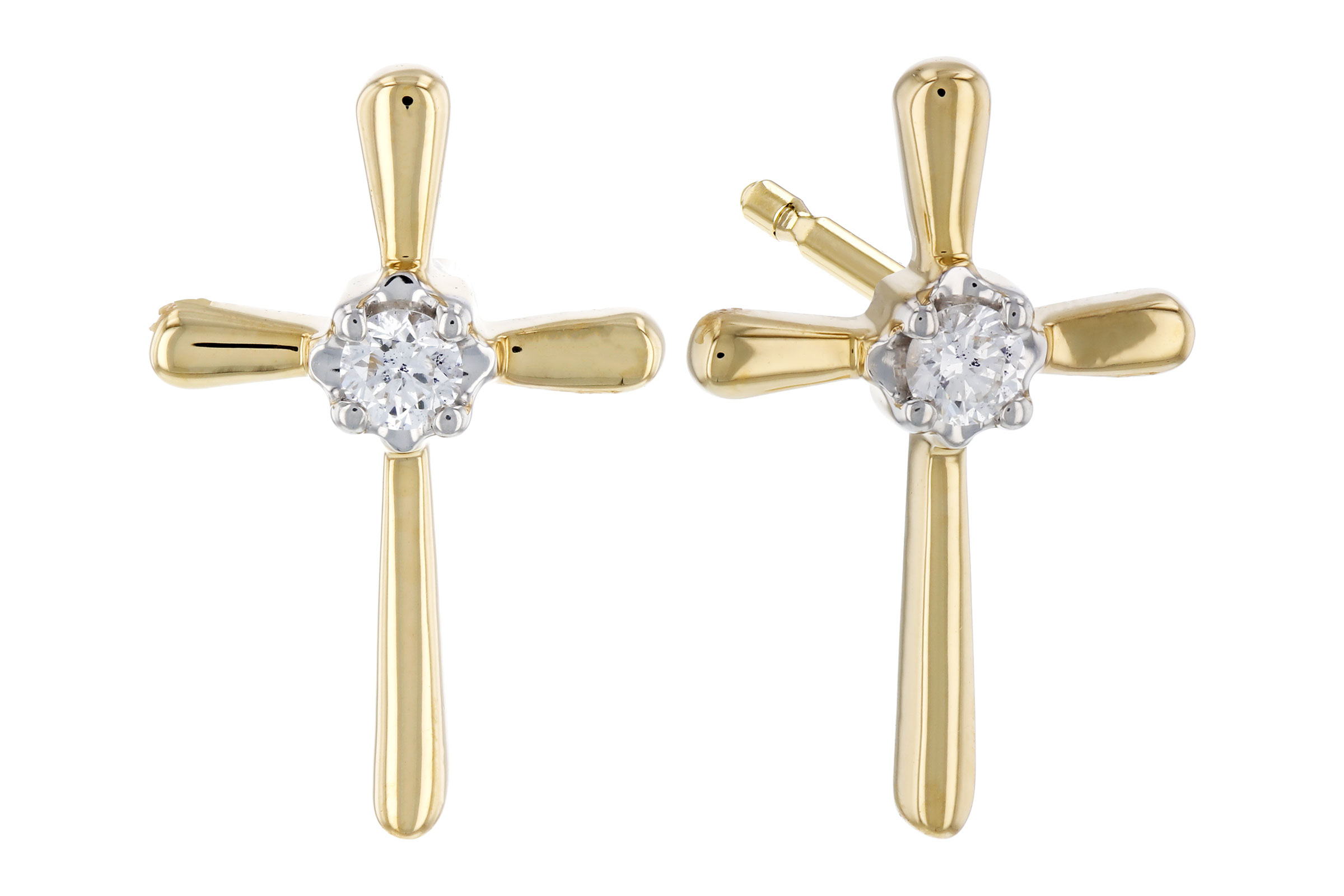 F330-01398: EARRINGS .04 TW