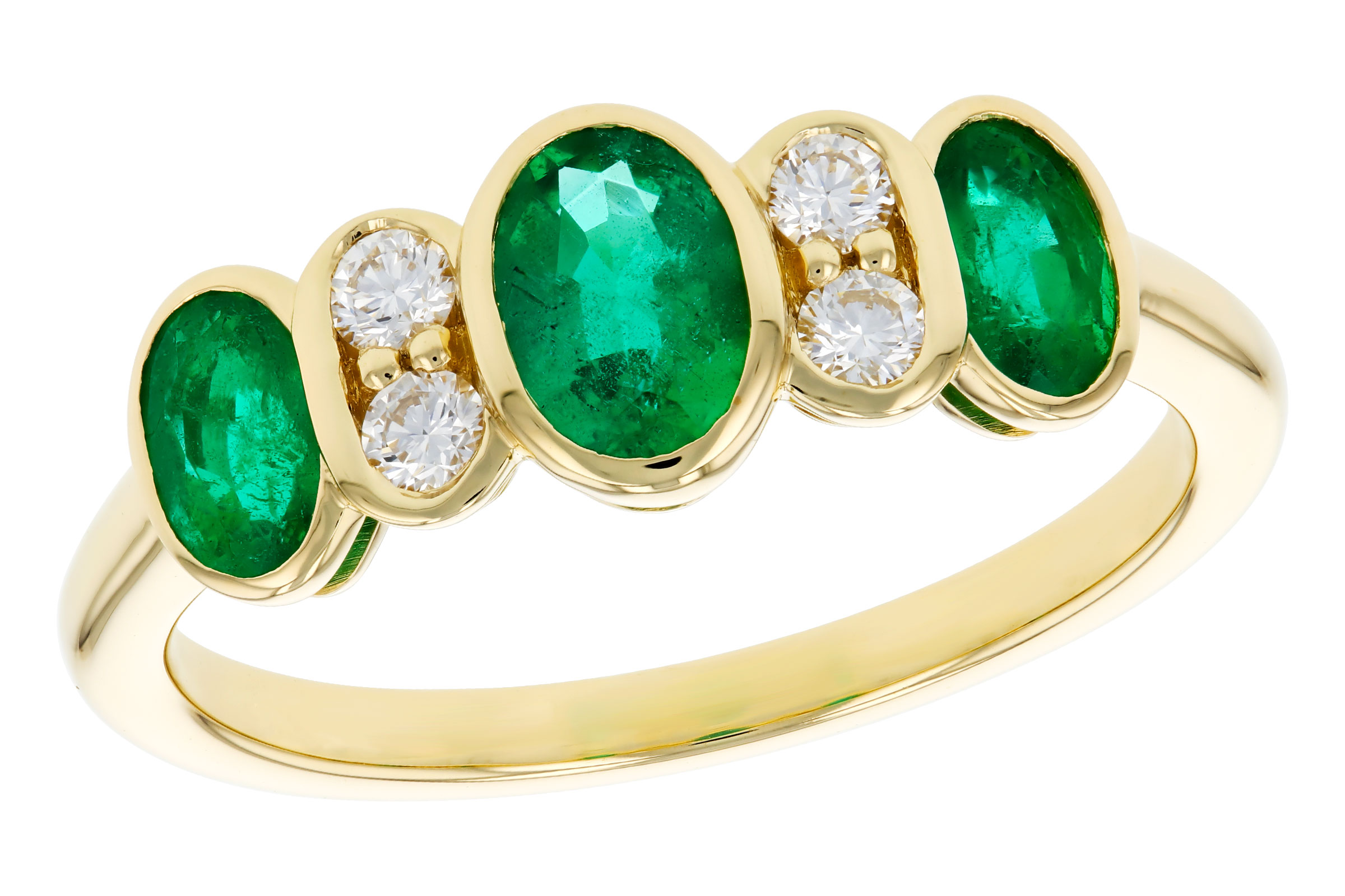 F330-03216: LDS RG .90 TW EMERALD 1.05 TGW