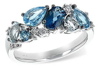 G243-64180: LDS RG 2.05 BLUE TOPAZ 2.16 TGW
