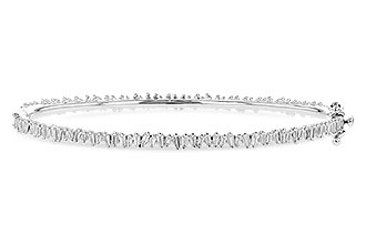 G327-28689: BANGLE .75 TW BAGUETTE DIAS