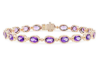 G328-20525: BRACELET 6.86 TW AMETHYST 6.90 TGW