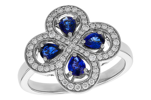 G329-15053: LDS RG .68 TW SAPPHIRE .96 TGW