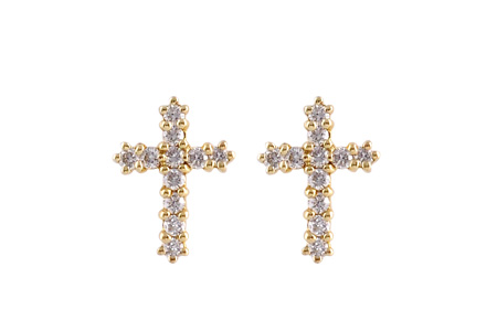 H054-62334: EARRINGS .15 TW