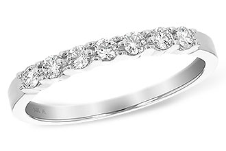 H147-33262: LDS DIA WED RG .25 TW (7 STONES)