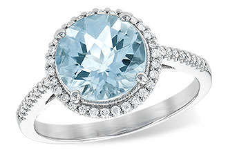 H244-60489: LDS RG 2.08 AQUAMARINE 2.27 TGW