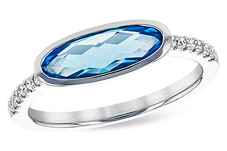 H327-30525: LDS RG 1.30 BLUE TOPAZ 1.40 TGW