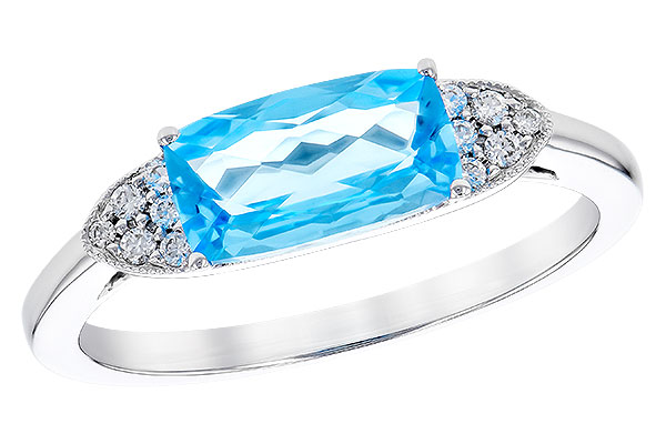 H328-18643: LDS RG 1.44 BLUE TOPAZ 1.52 TGW