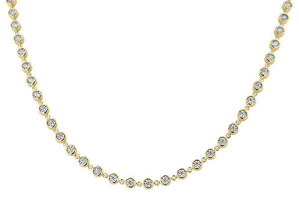 H329-09607: NECKLACE 3.40 TW (18")