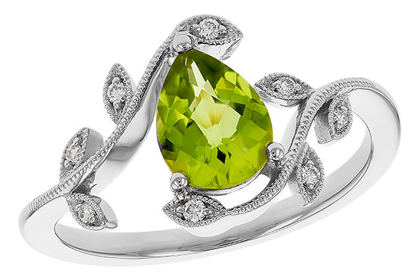 H329-11434: LDS RG 1.16 PERIDOT 1.22 TGW (8x6MM PER)