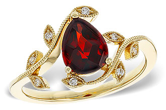 H329-15943: LDS RG 1.34 GARNET 1.40 TGW (8x6MM GAR)