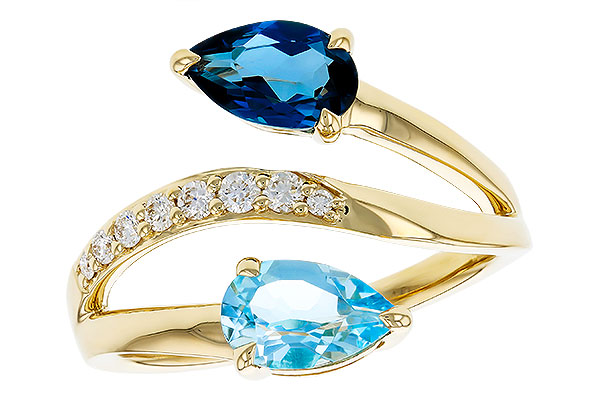 H330-00489: LDS RG 3.56 TW BLUE TOPAZ 3.70 TGW (8x5MM BT)