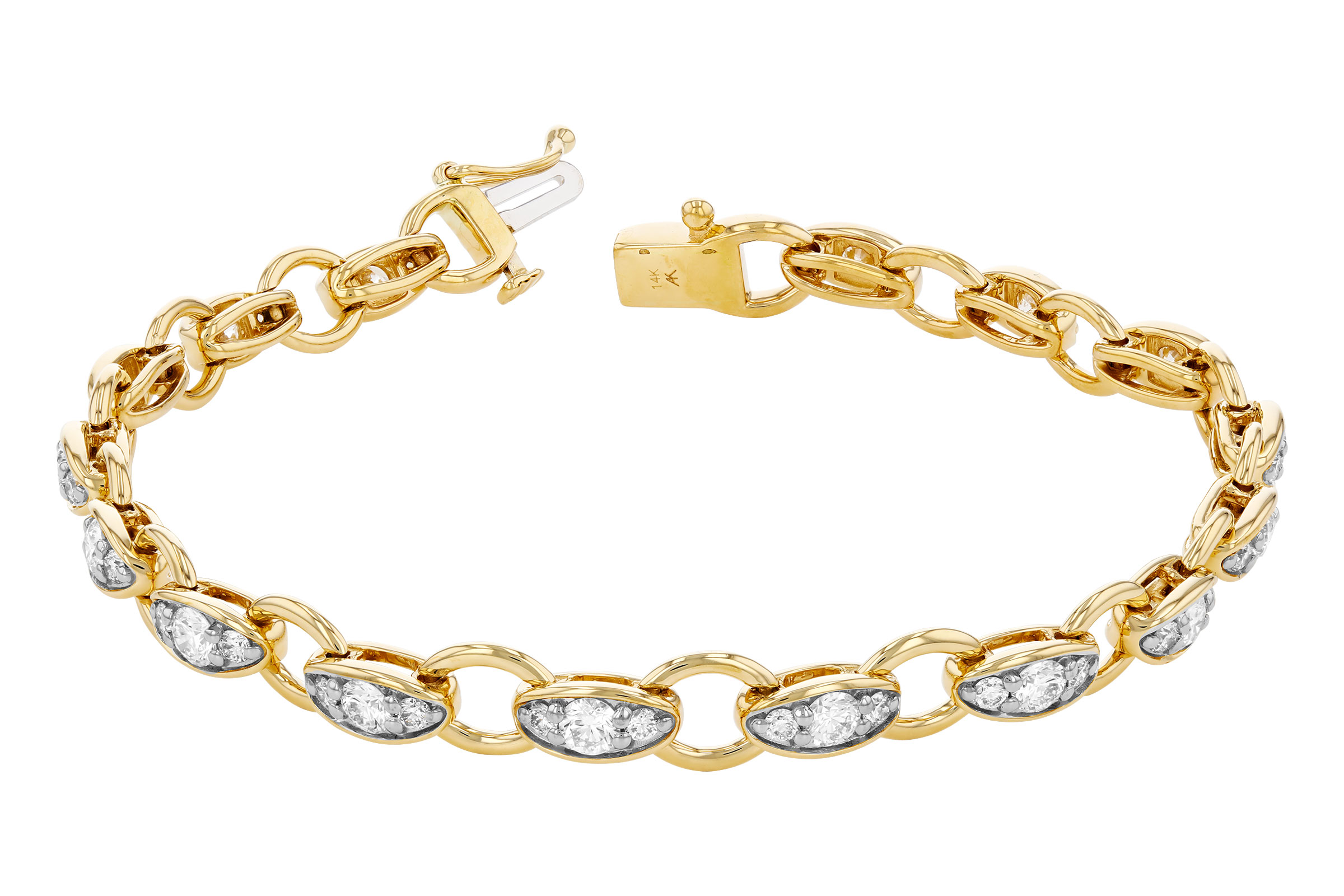 H330-01443: BRACELET 2.20 TW (7")