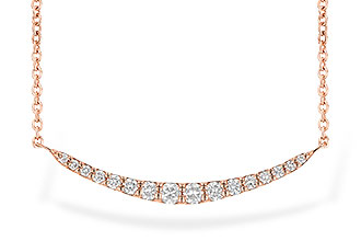 K244-59634: NECKLACE .20 TW (16 STONES)