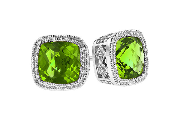 K327-28643: EARR 1.90 TW PERIDOT