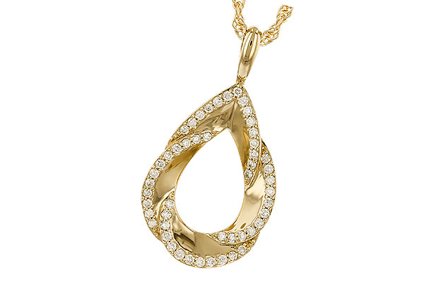 K328-24134: NECKLACE .25 TW