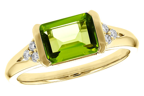 K329-15943: LDS RG 1.52 PERIDOT 1.61 TGW (8X6MM PER)