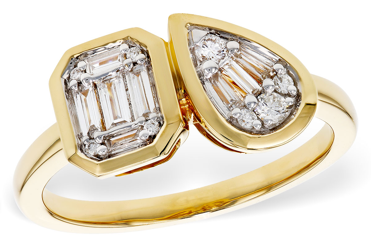 K329-16889: LDS DIA RG .17 TW BAGUETTE .25 TW